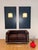 White Vintage Murano Glass Tube Wall Sconces with 5 White Alabaster Glass Tube, 1990, Set of 2 For Sale - Image 8 of 18