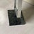 Vintage Italian Floor Mirror in Aluminum and Green Marble, 1970s For Sale - Image 6 of 15
