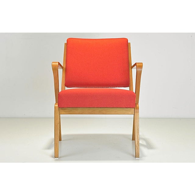 Armchair by Selman Selmanagić for VEB Deutsche Werkstätten Hellerau, Germany, 1957 For Sale - Image 14 of 15