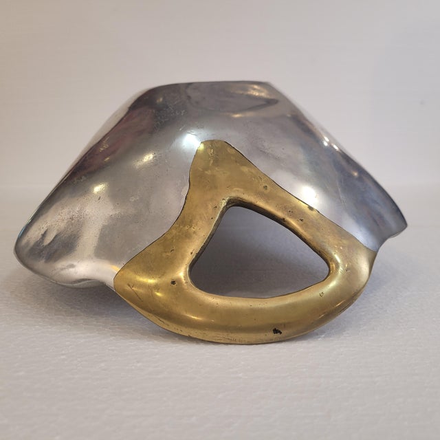 Brutalist Fountain in Brass and Aluminum by David Marshall, Spain, 1980s For Sale - Image 17 of 18