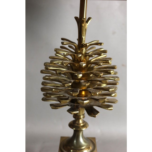 1970s Bronze Lamp from Maison Charles, 1970s For Sale - Image 5 of 9
