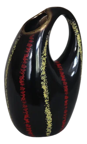 Vintage Pop Art Vase in Ceramic from Gmundner, 1960s