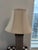 Attributed to Uttermost Carved Wood Table Lamps W/ Shades (32"h) - a Pair For Sale - Image 12 of 12