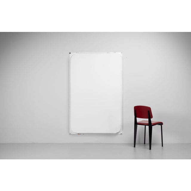Gold White Facade Element in Enemal by Jean Prouvé, France, 1965 For Sale - Image 8 of 18