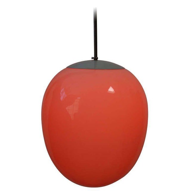 Modern Egg Pendant Light For Sale