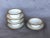 White Antique Limoges Porcelain Ramekins & Saucers Set- 8 Pieces For Sale - Image 8 of 13