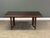 Brown 1960s Refinished Mahogany Dining Table For Sale - Image 8 of 11