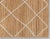 Brass Modern Geometric Bohemian Jute Rug 3x8 Ft. For Sale - Image 8 of 12