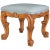Antique English Bird's Eye Maple Stool For Sale - Image 10 of 10