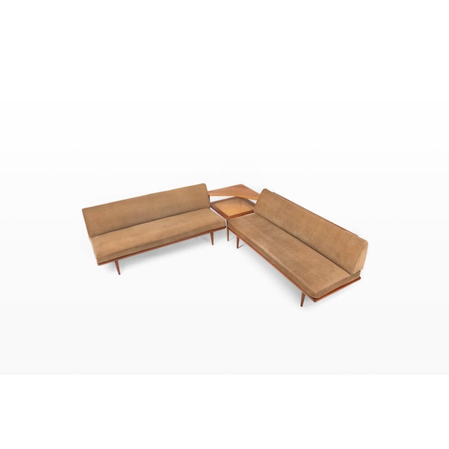 Mid-Century Modern Minerva Seating Group by Peter Hvidt & Orla Mølgaard-Nielsen for France & Søn, 1960s, Set of 3 For Sale - Image 3 of 11