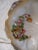 Victorian 1920s German Hand-Painted Divided Floral Bowl For Sale - Image 3 of 9