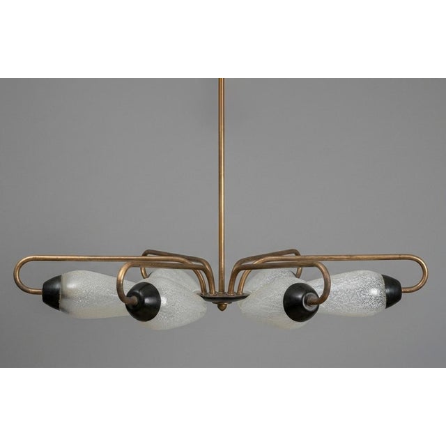 1950s Lampadario Di Design Francese, Francia AnnI For Sale - Image 4 of 6