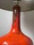Orange Ceramic Table Lamp, 1970s For Sale - Image 16 of 18