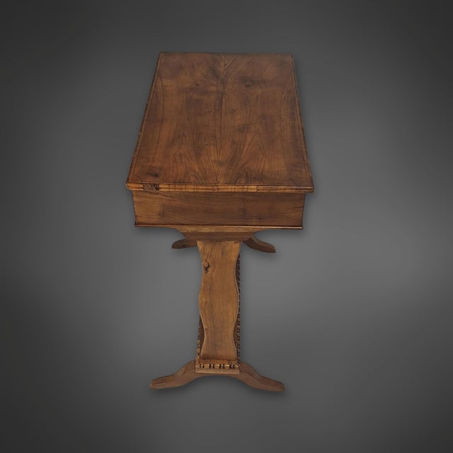 Biedermeier Sewing Table in Cherrywood, 1825 For Sale - Image 6 of 10