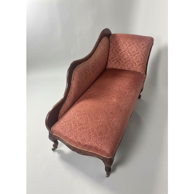 Antique Victorian Chaise Lounge, 1800s For Sale - Image 12 of 15
