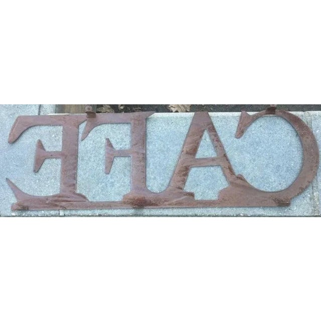 Early 20thc Coffee Shop Cafe Sign For Sale In Los Angeles - Image 6 of 6