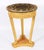 Hollywood Regency Vintage Giltwood Specimen Marble Occasional Tables, Set of 2 For Sale - Image 3 of 14