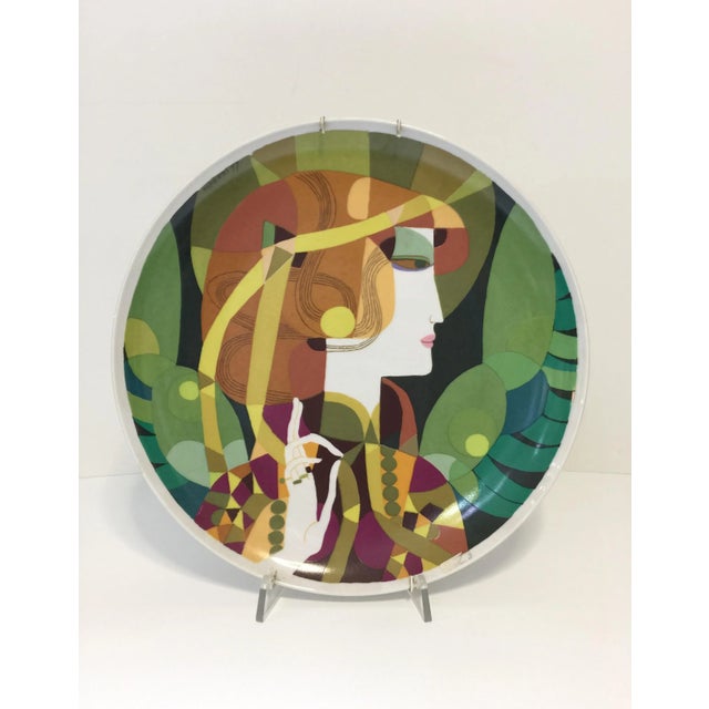 1970s Triptych Dish by Gianmaria Ciferri for Edizioni d'Arte Della Galleria Ventitre, 1970s For Sale - Image 5 of 5