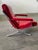 Mid-Century Modern Mid-Century Red Lounge Chair, 1970s For Sale - Image 3 of 9