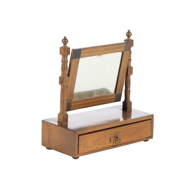 Dressing Table with Tilting Mirror, 19th Century For Sale - Image 6 of 6