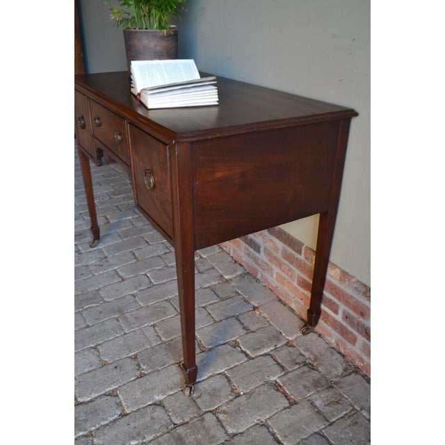 Antique Writing Desk in Mahogany For Sale - Image 6 of 10