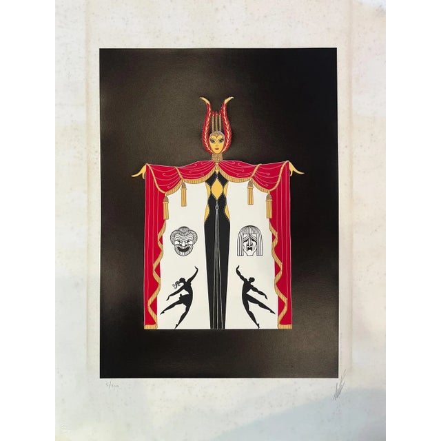 Broadway's in Fashion by artist Etré. Limited edition print, 5/300.