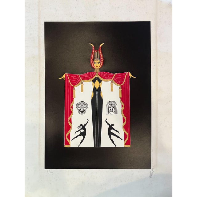 Broadway's in Fashion by artist Etré. Limited edition print, 5/300.