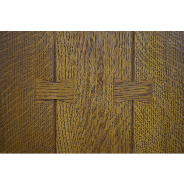 Stickley Mission Oak Corner Cupboard Cabinet For Sale - Image 13 of 15