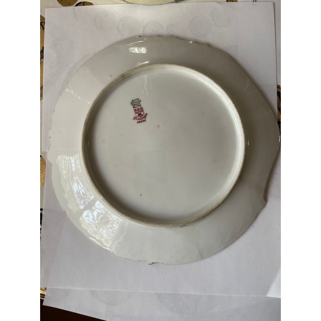 Antique Limoges France Marie-Louise Portrait Porcelain Plate For Sale In Miami - Image 6 of 8