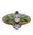 Late 19th Century Holdcroft Majolica Strawberry Server With Bird, Cream and Sugar Wells, Ca. 1875 For Sale - Image 5 of 12