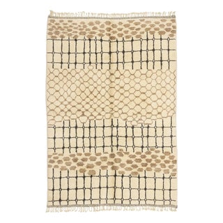 Hand-Knotted Wool Premium Rug by Azele Studio For Sale