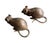 2000 - 2009 Whimsical Pair of Miniature Verdigris Bronze Mice Sculptures - a Pair For Sale - Image 5 of 11