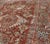 Antique Persian Heriz Rug Featuring Geometric Medallion Design in Rust and Ivory 4'8 X 6'2 For Sale - Image 10 of 13