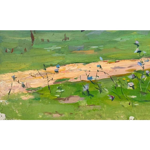 1960s Forest Landscape Oil Painting, Ukrainian Soviet Art, 1964 For Sale - Image 5 of 6