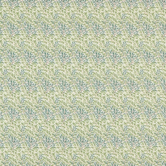 Morris & Co Willow Bough Minor Fabric in Nettle For Sale