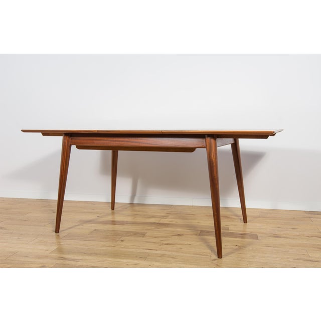 Mid-Century Walnut Extendable Dining Table, Denmark, 1960s For Sale - Image 12 of 18
