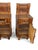 Pair of 1930 Walnut Nightstand American Art Deco Bedside Cabinet Refurbished For Sale - Image 11 of 18