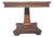 Mid-Century Modern Vintage Wood Pedestal End Tables With Travertine Tops-a Pair For Sale - Image 3 of 4