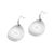 Marco Bicego Lunaria 18k White Gold 0.05ctw Diamond Petal Drop Dangle Earrings, A Pair For Sale In Houston - Image 6 of 8