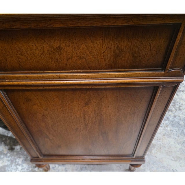 Brown Vintage Henredon Furniture French Neoclassical Louis Xvi–style Long Dresser For Sale - Image 8 of 14