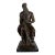Grand Tour Bronze Sculpture of Bearded Moses Philosopher, on Marble - 16” H For Sale