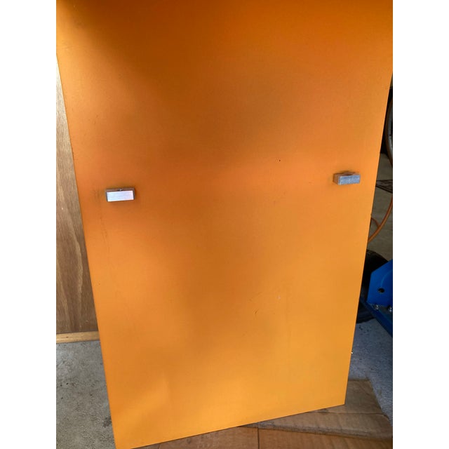 Glass 1990s Postmodern Multi-Color Glass Waterfall Console Table With Removable Shelf For Sale - Image 7 of 9
