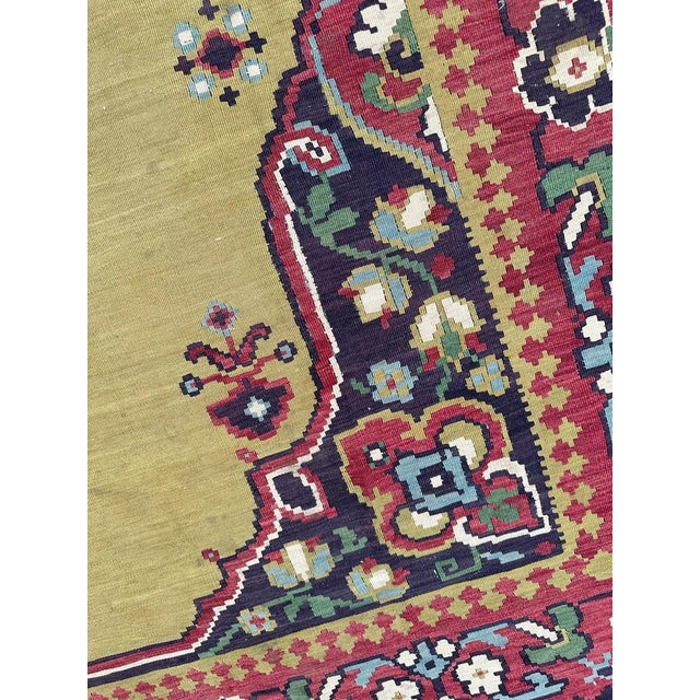 Large Vintage Transylvanian Kilim Rug, 1970s For Sale - Image 13 of 17