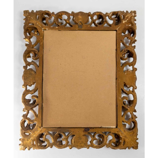 Early 20th Century Italian Carved Giltwood Florentine Picture or Painting Frame For Sale - Image 10 of 13