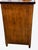 Elegant antique sideboard. Has beautiful wood with intricate satinwood inlays. Curved bow-front design. Floral inlay on...