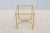 1970s Mid-Century Italian Maison Bagues Style Brass and Glass Square Side Table For Sale - Image 12 of 12
