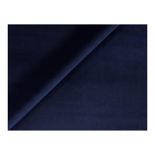 Jim Thompson Midnight Blue Velvet Fabric 30 Yds - Madox /Jt013626001 For Sale