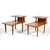 These Heywood Wakefield end tables are a classic mid-century form – the two-tiered "Step" end table. Wakefield produced a...