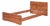 Mid-Century L02A Single Bed in Elm from Pierre Chapo For Sale