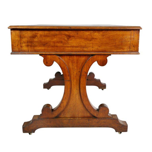 William IV Mahogany Writing Table For Sale - Image 9 of 12